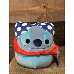 New Stitch with‎ Hero Costume Disney Squishmallow 6.5"  Plush Soft Cute Pillow